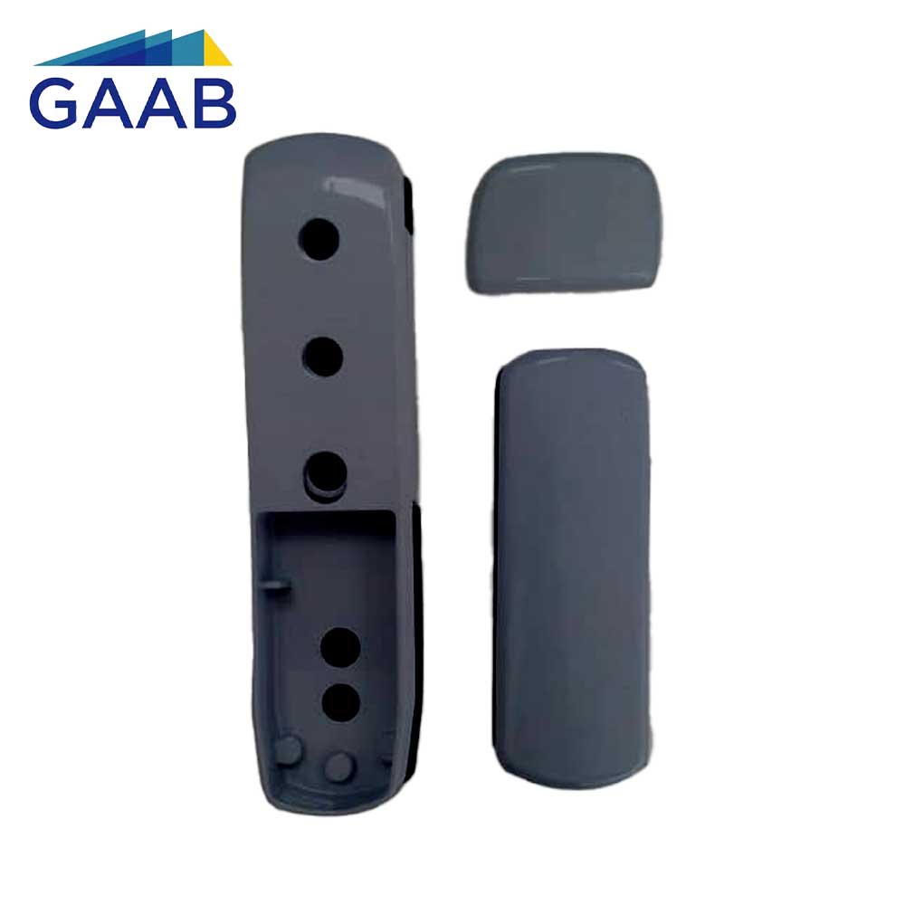 GAAB G131-BLK Mounting Kit For Glass Doors - Rim Panic Exit Devices - Black