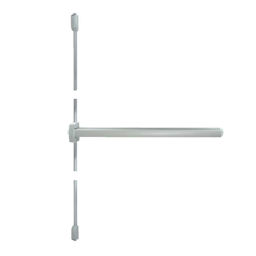 GAAB G305-36-T-GRY Vertical Rod Exit Device UL 305 3 Point Latch Modular and Reversible Up to 48" Satin Chrome