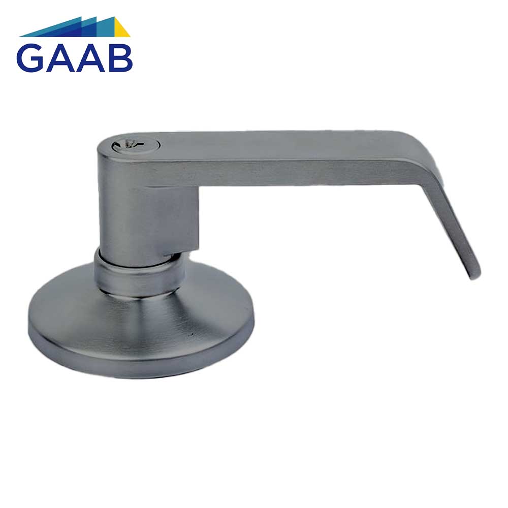 GAAB G842L-SC-26D Outside Lever Trim For Classroom Panic Device Satin Chrome - Grade 1