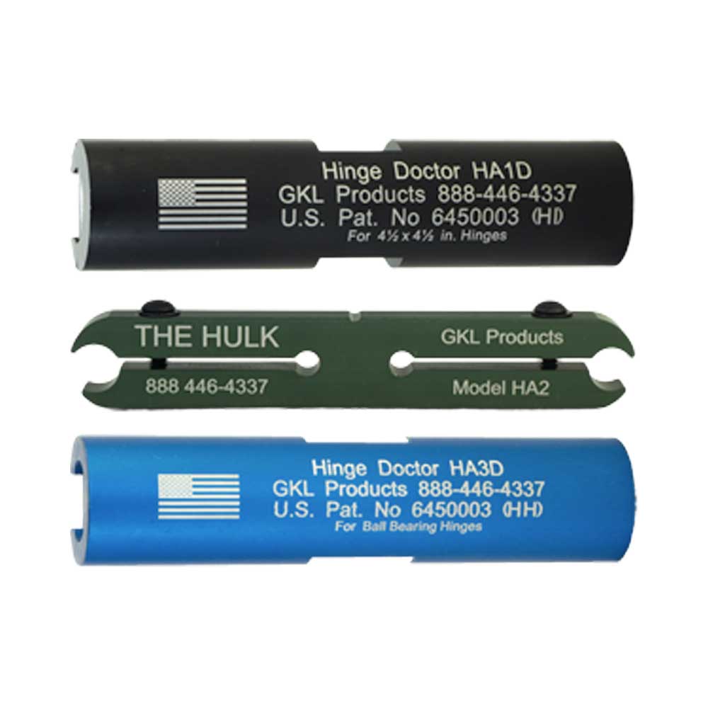 GKL HA1-3D KIT The Hinge Doctor Commercial & Residential Lock Set