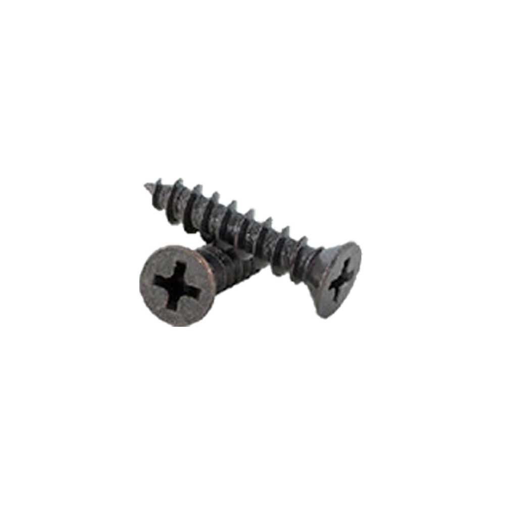 GKL 9/11 Oversized Residential Hinge Screws Oil Rubbed Bronze (100 Packs)