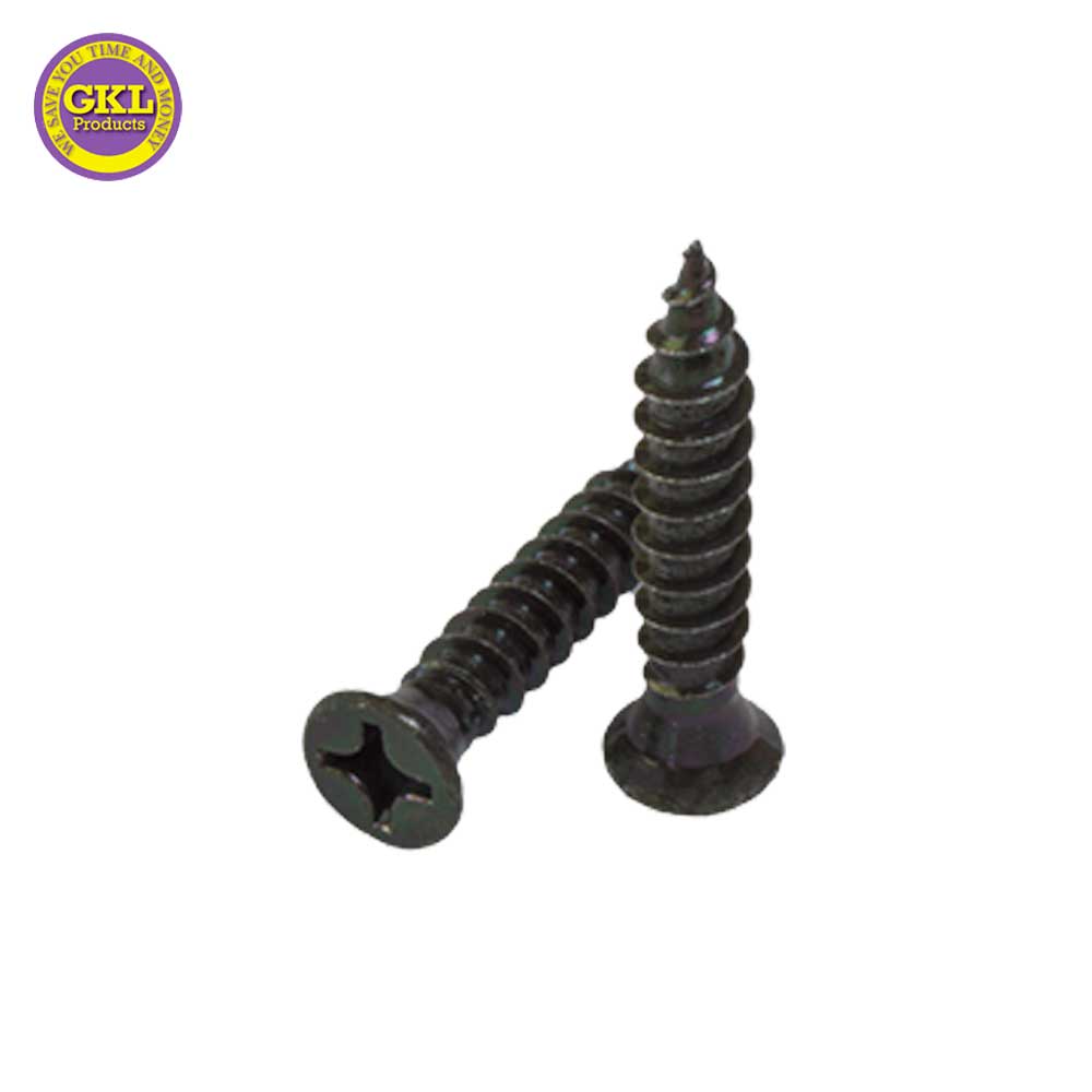 GKL Commercial 12/14 Wood Black Oxide (500 Packs)