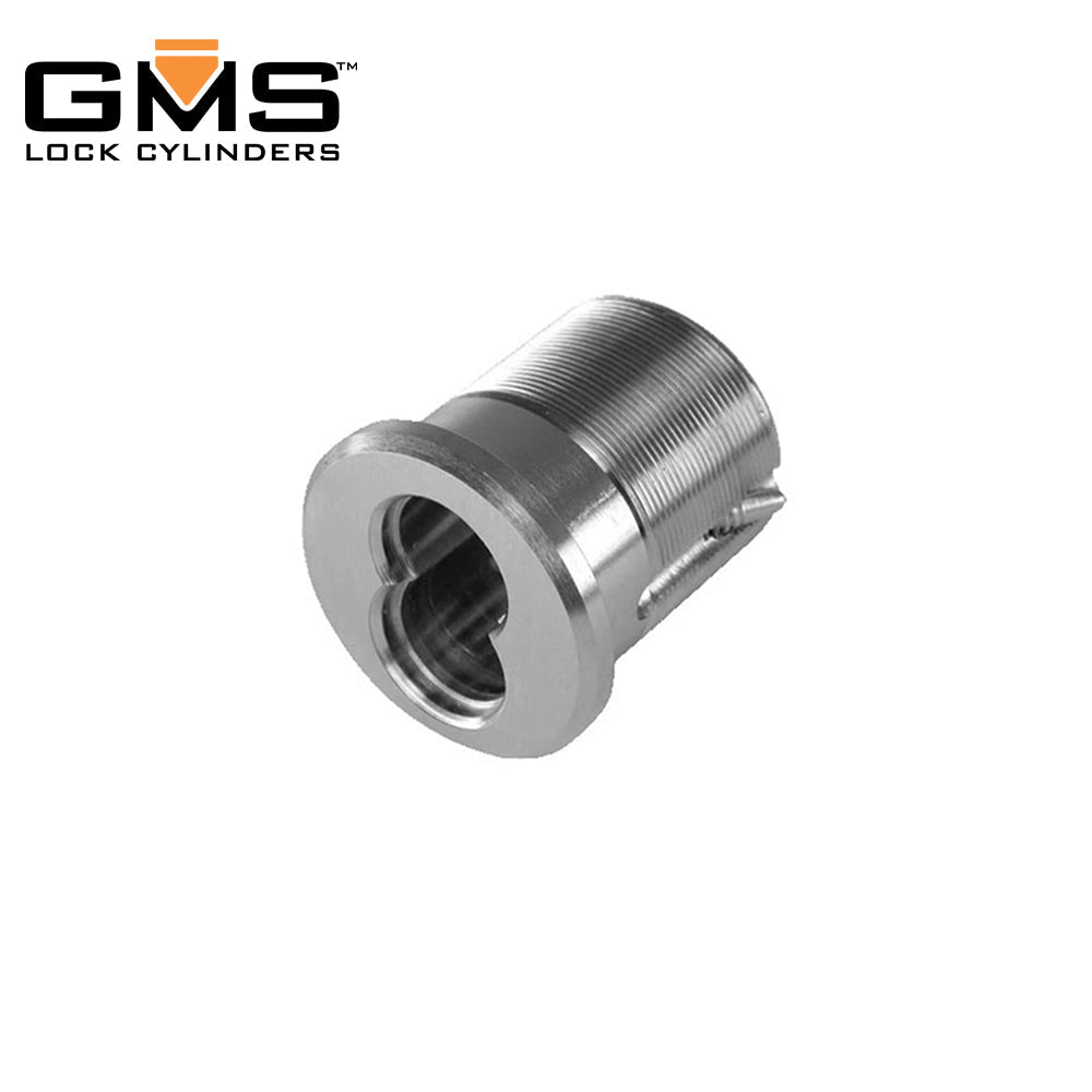 GMS - SFIC Mortise Housing - 1- 1/4" - 6- Pin - 26D - Satin Chrome - AR Cam - (Adam Rite)
