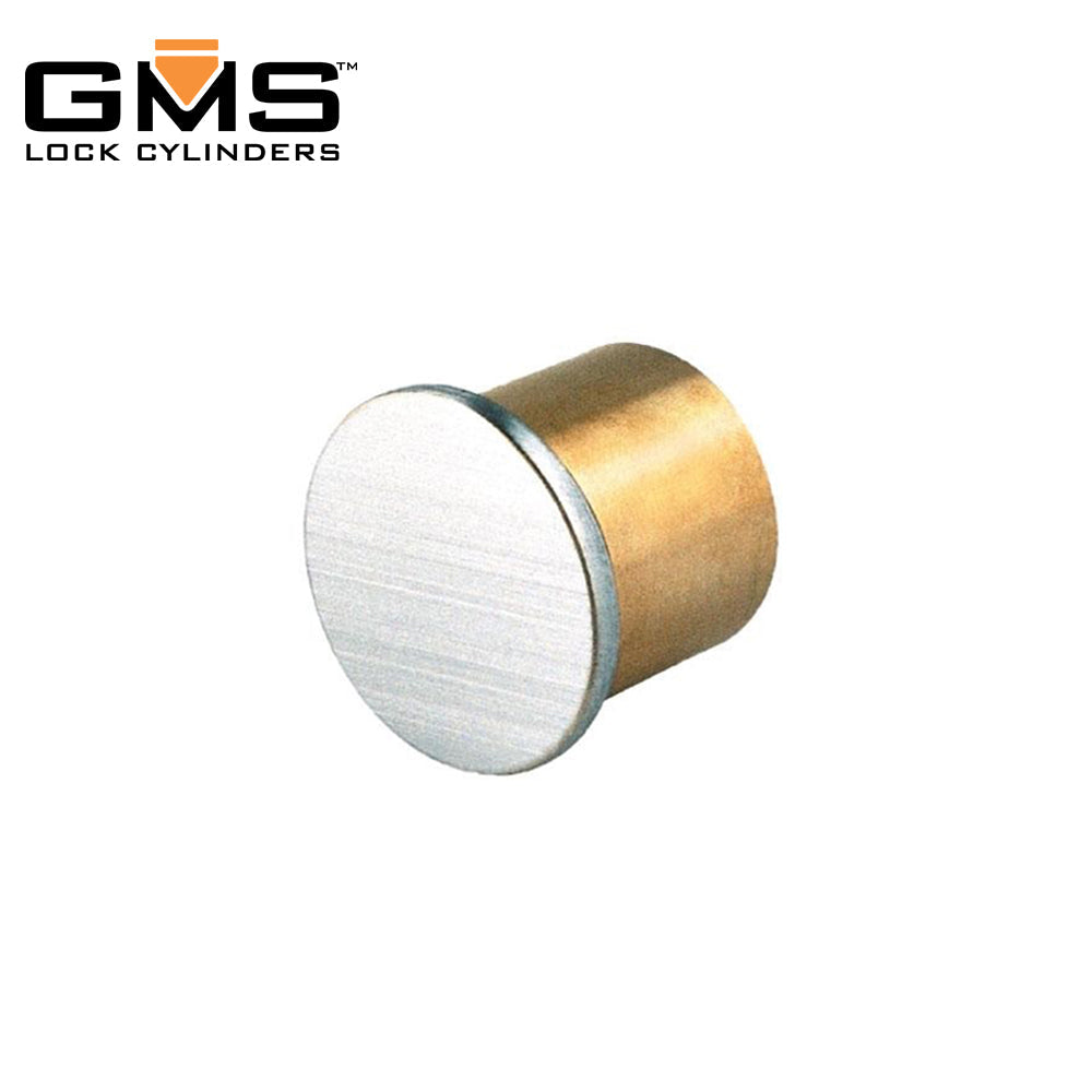 GMS Dummy Rim Cylinder - 1- 1/8" - US26D-Satin Chrome