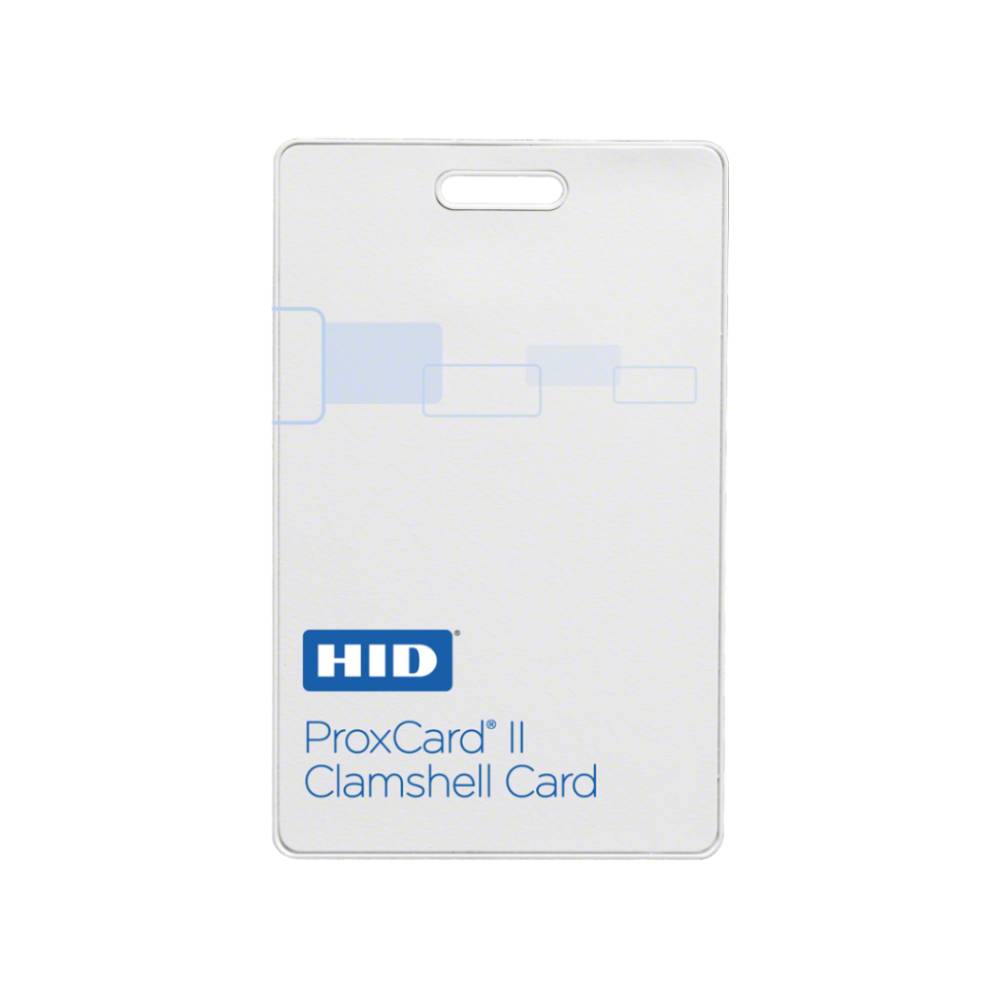 HID - 1326LSSMV - Proximity ProxCard II - Clamshell Card (125 kHz Proximity)