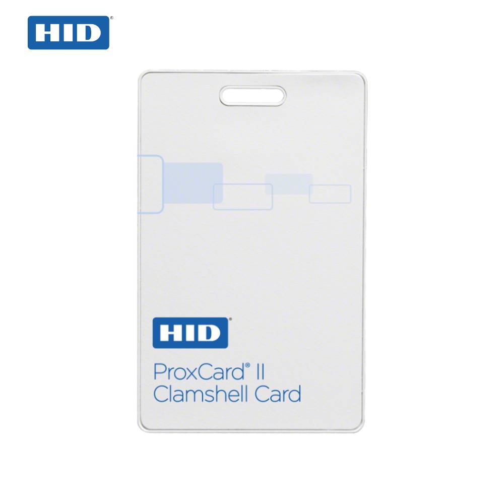 HID - 1326LSSMV - Proximity ProxCard II - Clamshell Card (125 kHz Proximity)