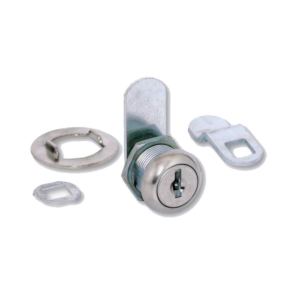 Hudson Lock ULR-875STD-KA-0000 7/8" Cam Lock KA ES101 - ES196, Stainless Steel Appearance