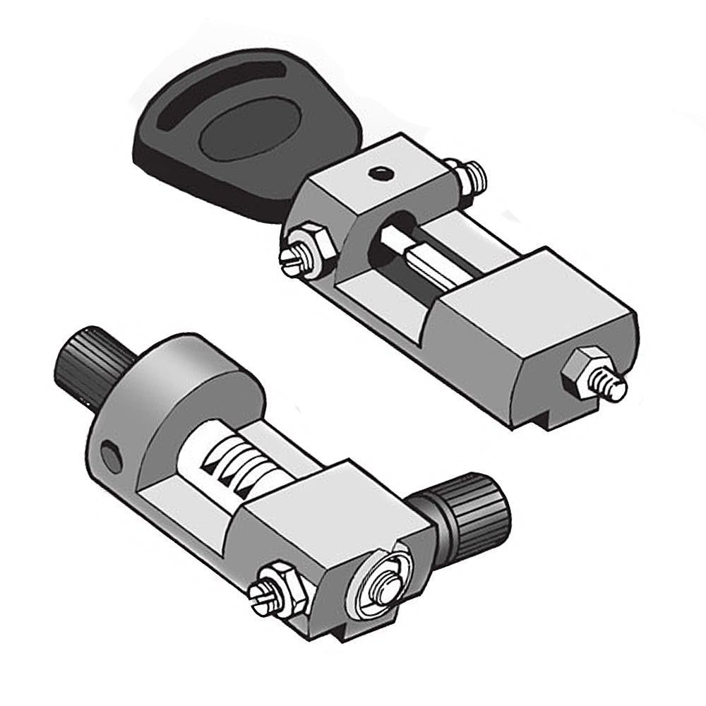 ILCO Tibbe Jaw for Ford for Silca Twister II Tubular Key Machine
