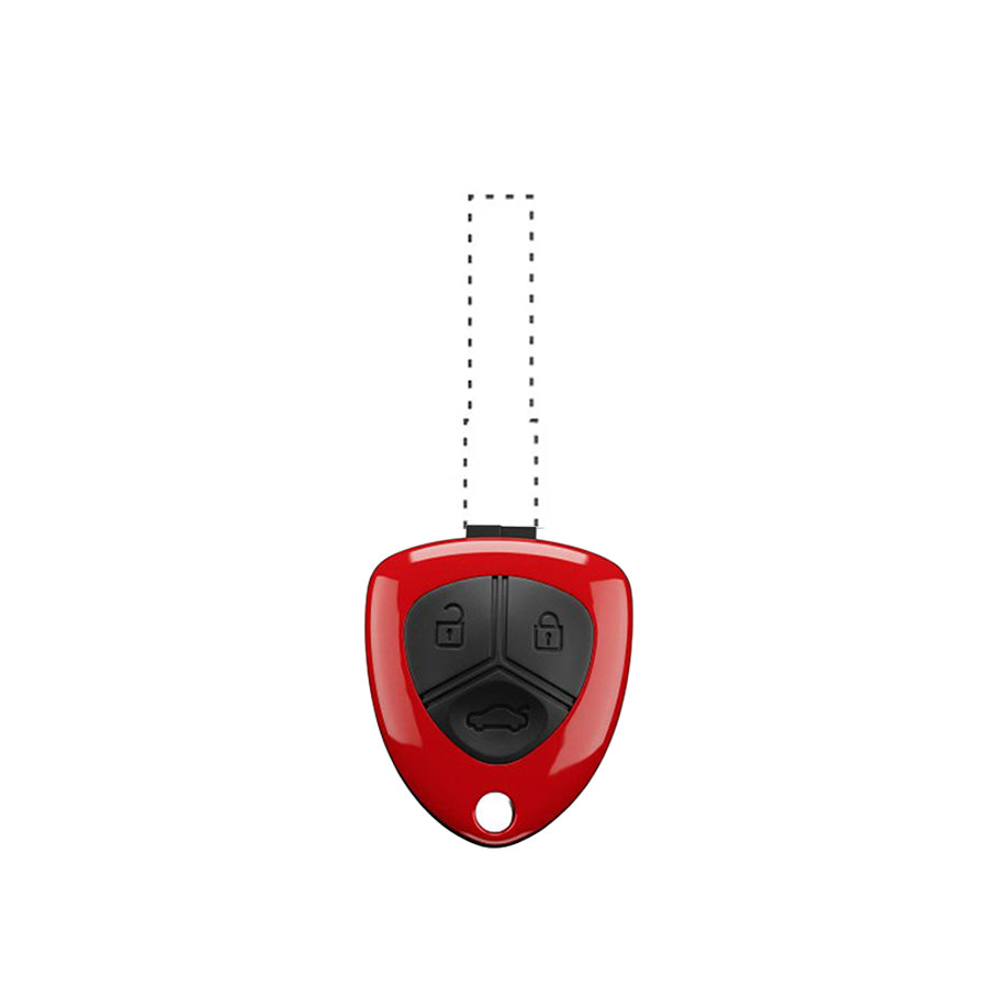 KEYDIY Keyless Entry Remote - Ferrari Style 3B (B17-3-Can Install Trunk Chart)