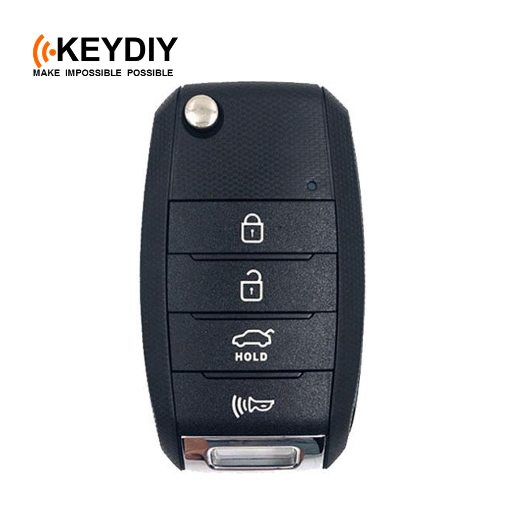 Honda-style 5-button Programmable Premium IKEY Smart Key (Remote Start)  (IKEYHD5TPR)