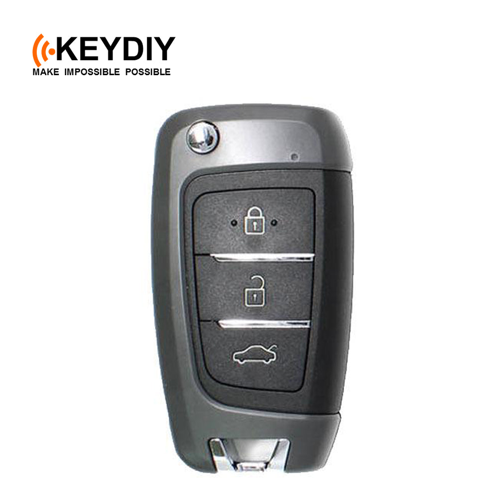 KEYDIY - Hyundai Style - 3 Buttons Universal Key Fob (B25)