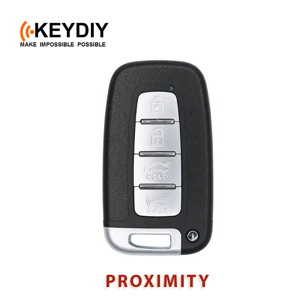 KEYDIY KIA / Hyundai Style 4 Buttons Universal Smart Key (ZB04-4)
