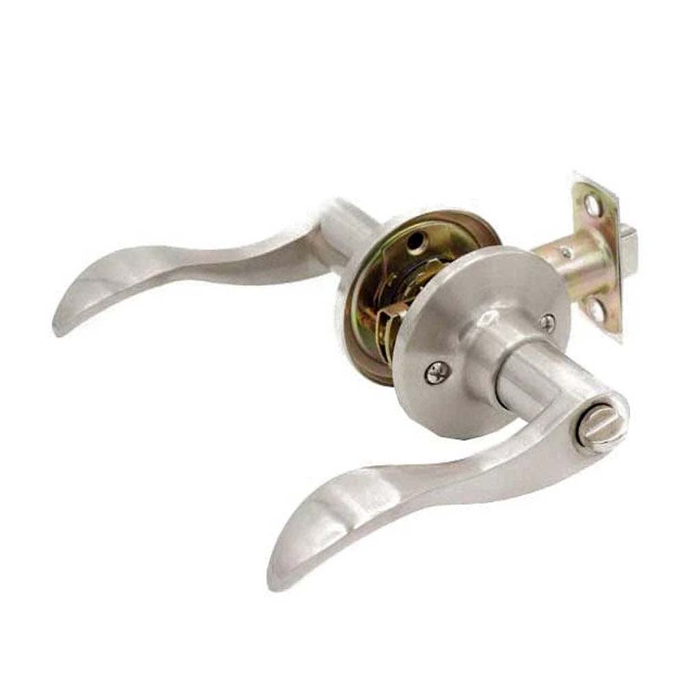 Design #1 Privacy Leverset Grade 3 Satin Nickel KLE01-SN-PR