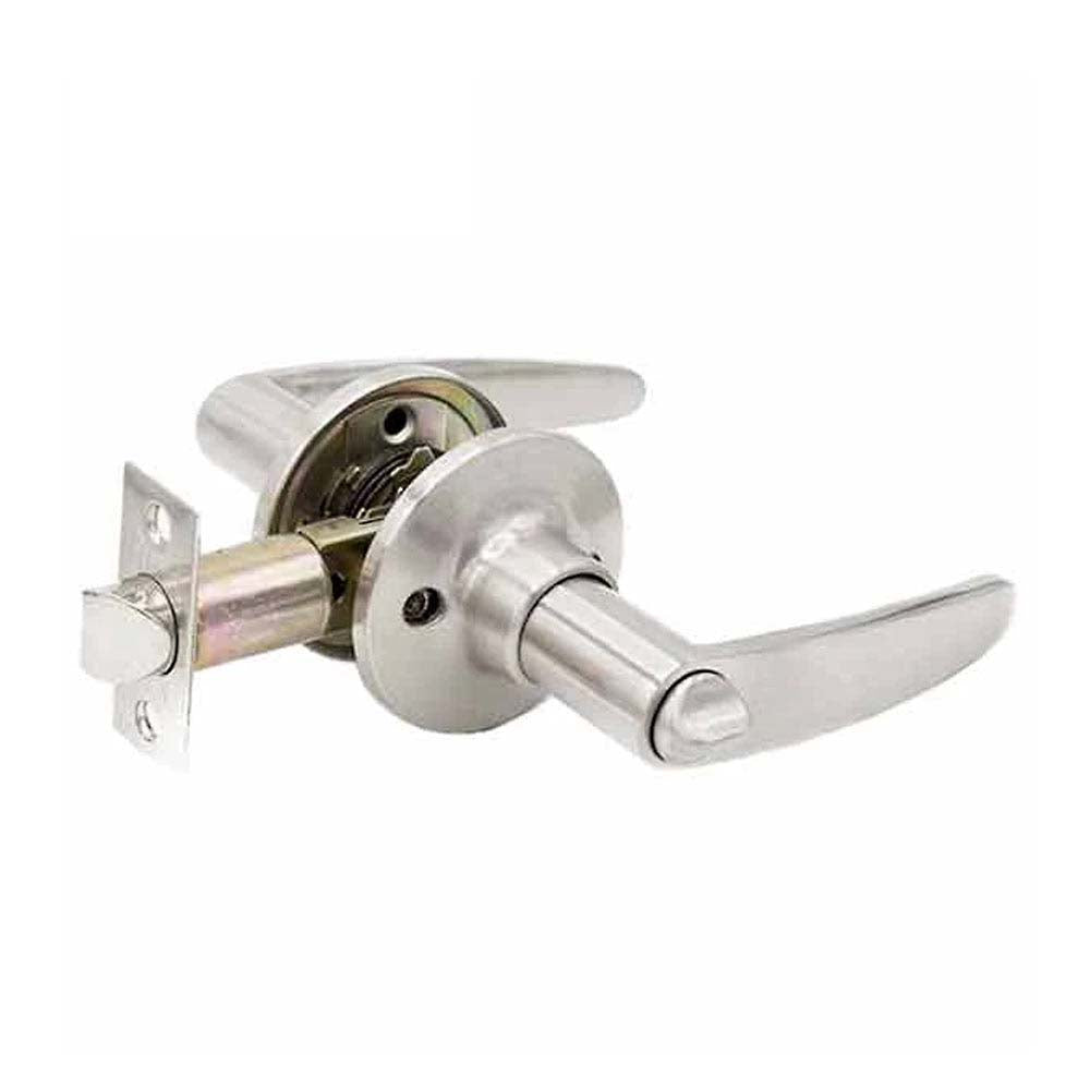 Design #2 Privacy Leverset Grade 3 Satin Nickel KLE02-SN-PR