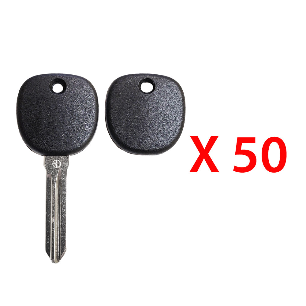 2005 - 2017 GM Key Shell B111PT / Z Keyway - Circle+ (50 Pack)