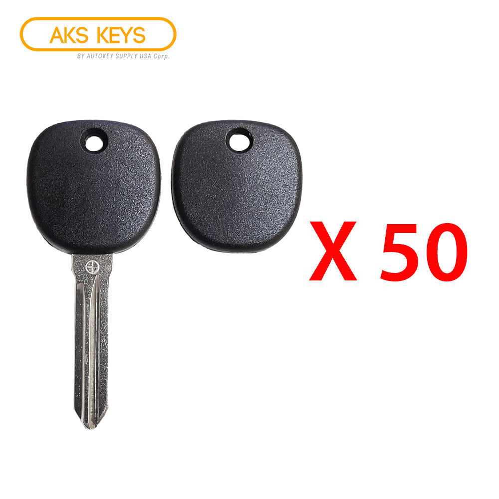 2005 - 2017 GM Key Shell B111PT / Z Keyway - Circle+ (50 Pack)