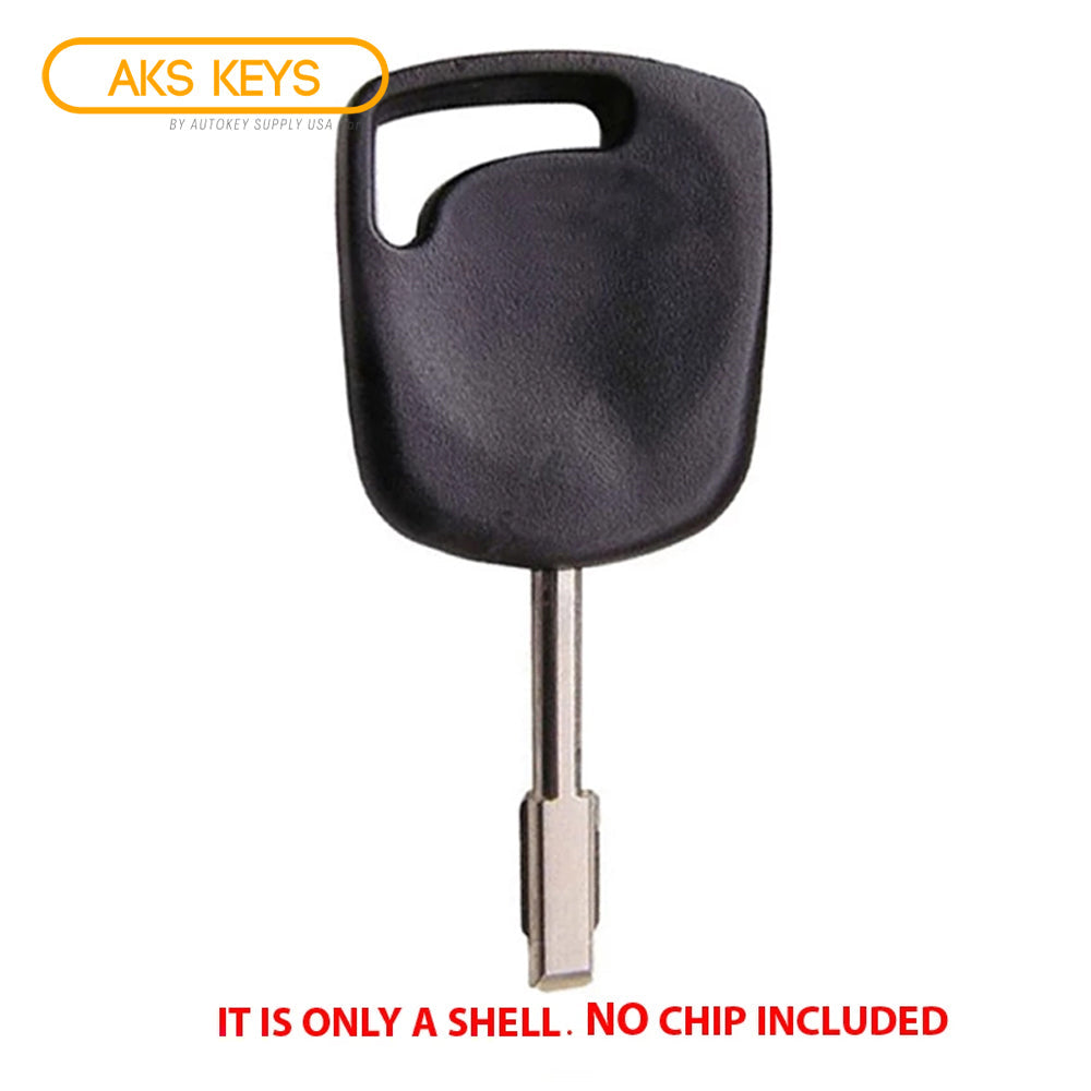 2000 - 2013 Jaguar Ford Transponder Key Shell - FO21T7 -Tibbe 6 Cuts