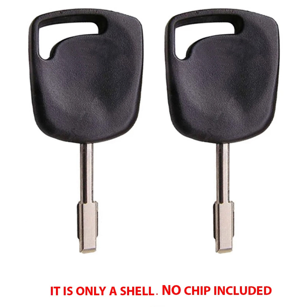 2000 - 2008 Jaguar Ford Transponder Key Shell - FO21T7 -Tibbe (2 Pack)