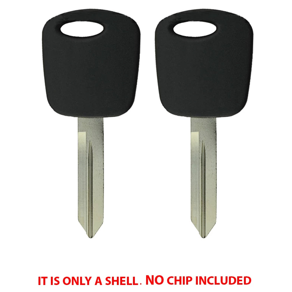 1996 - 2006 Ford Lincoln Mercury Key Shell H72PT (2 Pack)