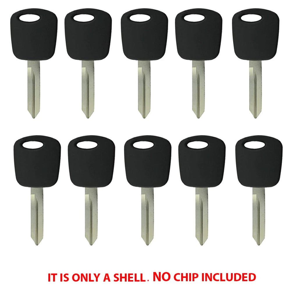 1996 - 2006 Ford Lincoln Mercury Key Shell H72PT (10 Pack)