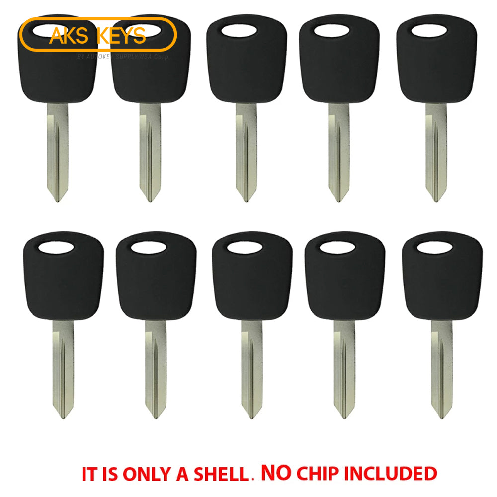 1996 - 2006 Ford Lincoln Mercury Key Shell H72PT (10 Pack)