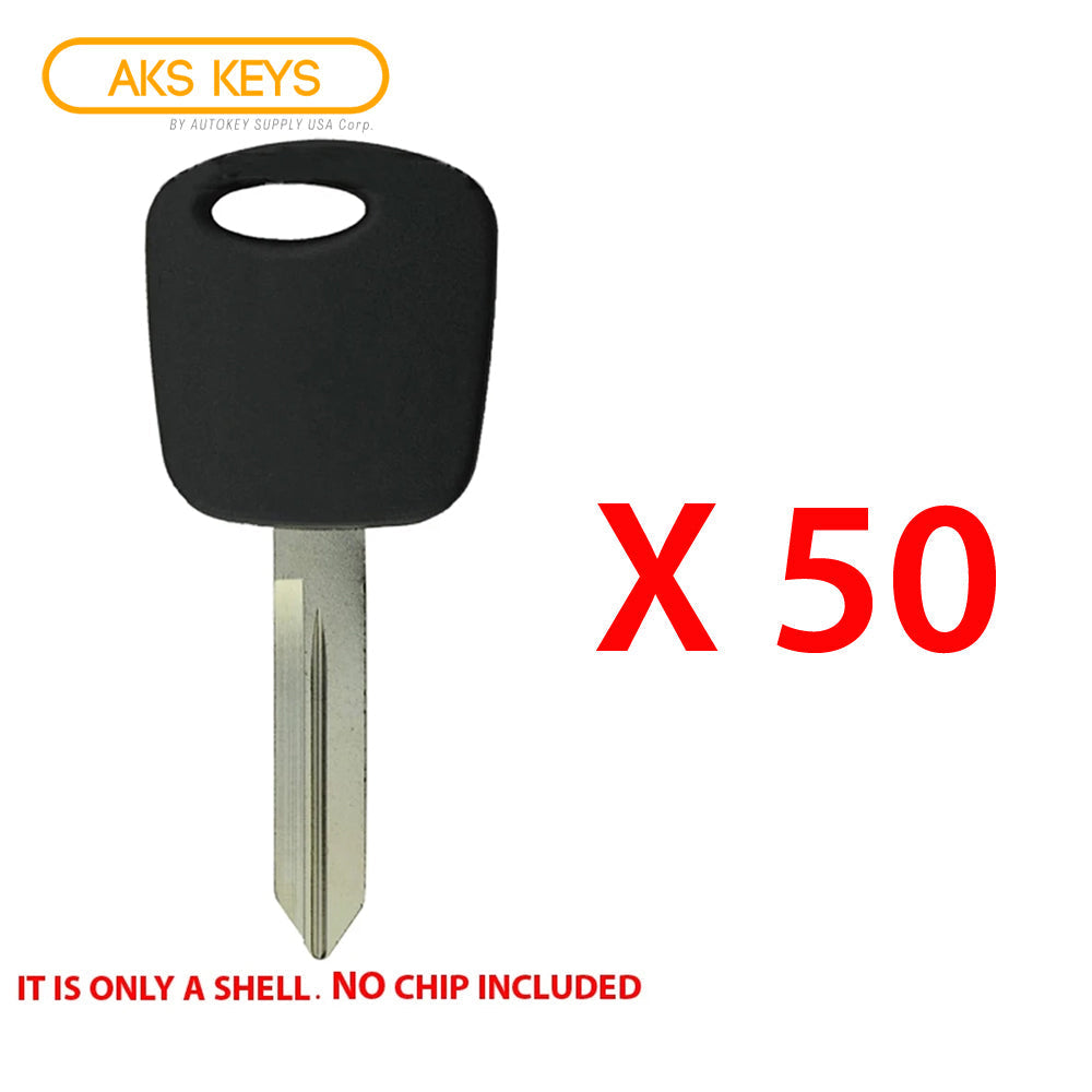 1996 - 2006 Ford Lincoln Mercury Key Shell H72PT (50 Pack)