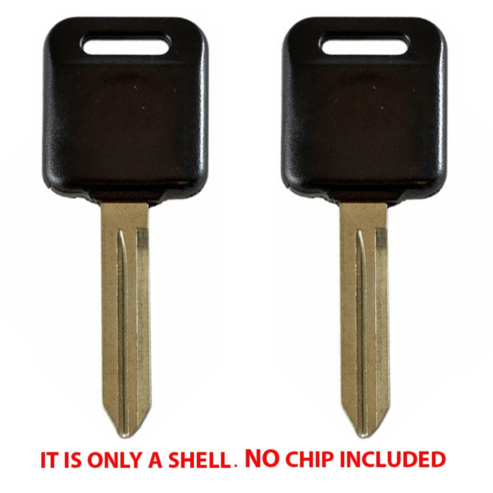 1999 - 2014 Nissan Infiniti Transponder Key Shell - DA34 (2 Pack)