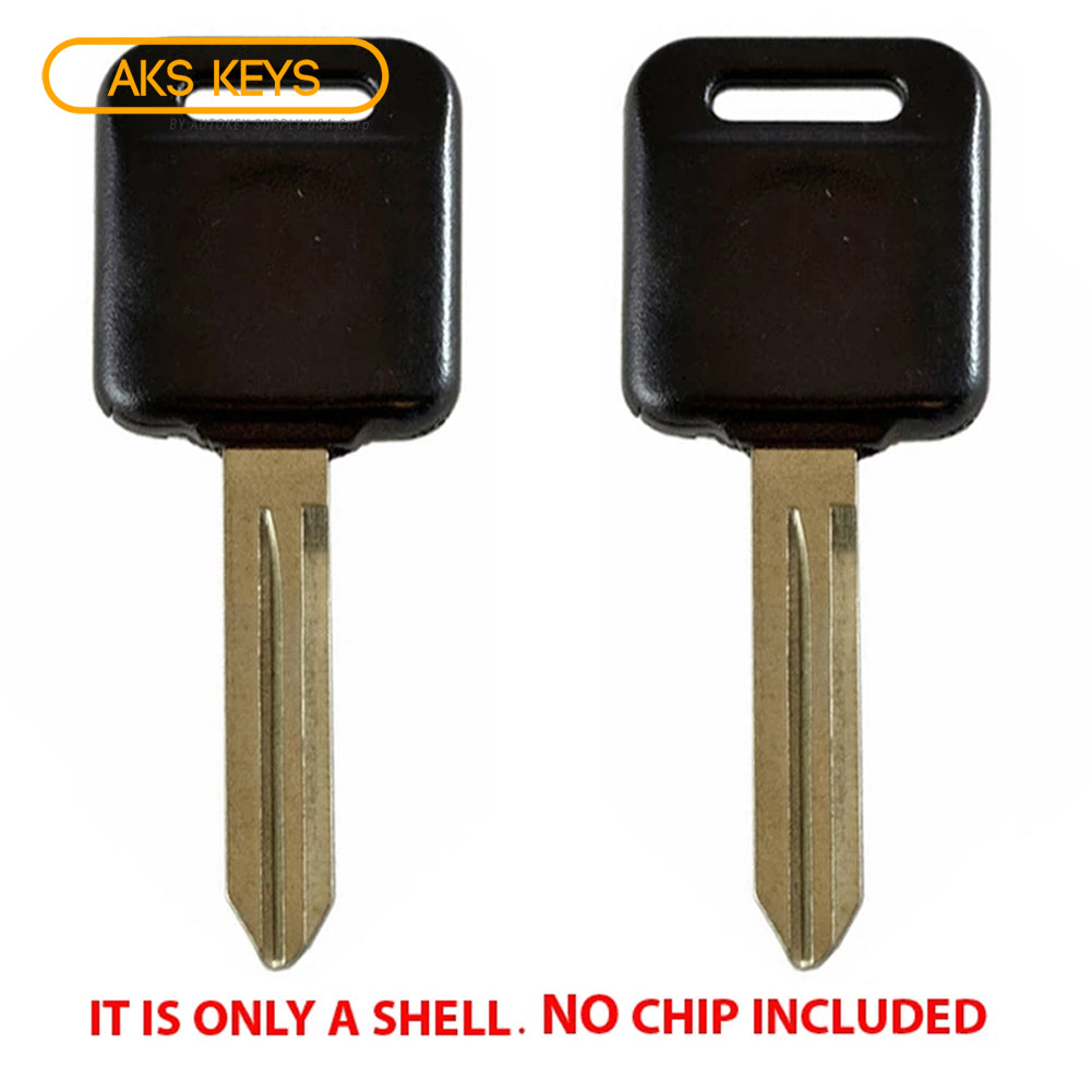 1999 - 2014 Nissan Infiniti Transponder Key Shell - DA34 (2 Pack)