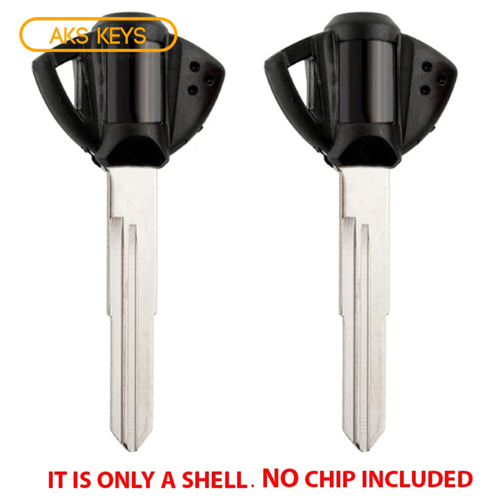 Suzuki Motorcycle Black Key Shell (2 Pack)