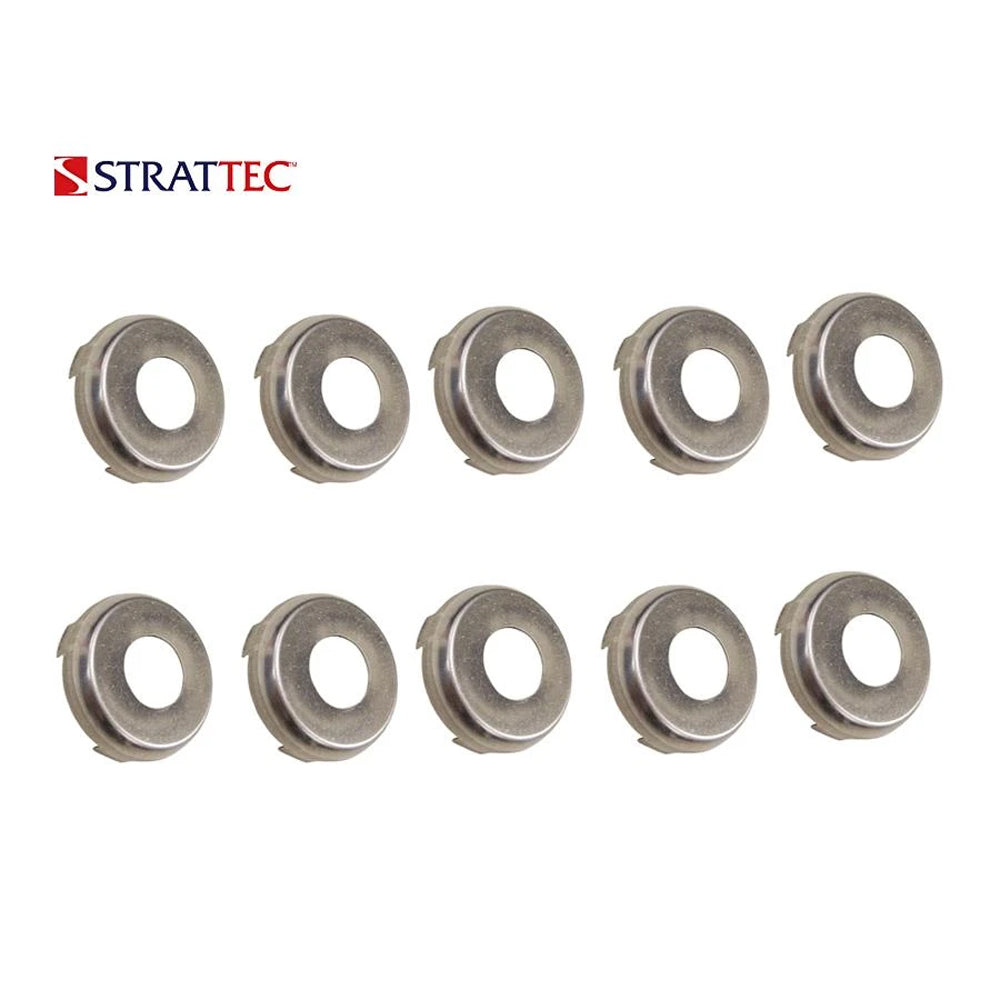 1970 - 2005 Strattec Buick Cadillac Chevrolet Chrysler GMC Nissan Oldsmobile Pontiac Lock Face Cap (Packs of 10) / 320395