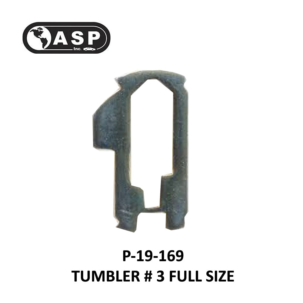 ASP Honda Acura High Security Tumbler #1 - #4 Full Size P-19-160/ P-19-167 / P-19-168 / P-19-169 (10 Pack)