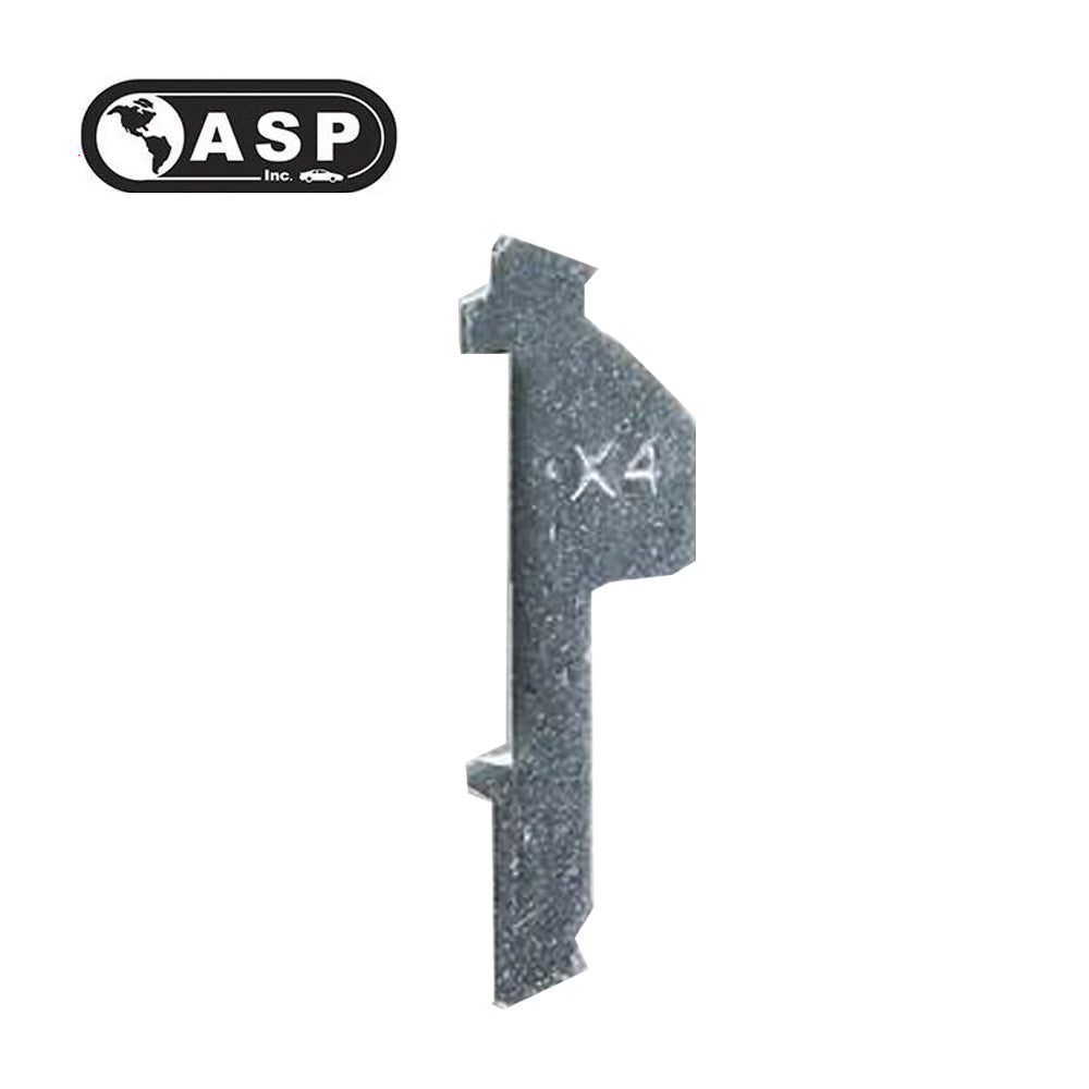 ASP Honda Acura High Security Tumbler #1 - #6 Split P-19-161/ P-19-162 / P-19-163 / P-19-164 / P-19-165 / P-19-166 (25 Pack)