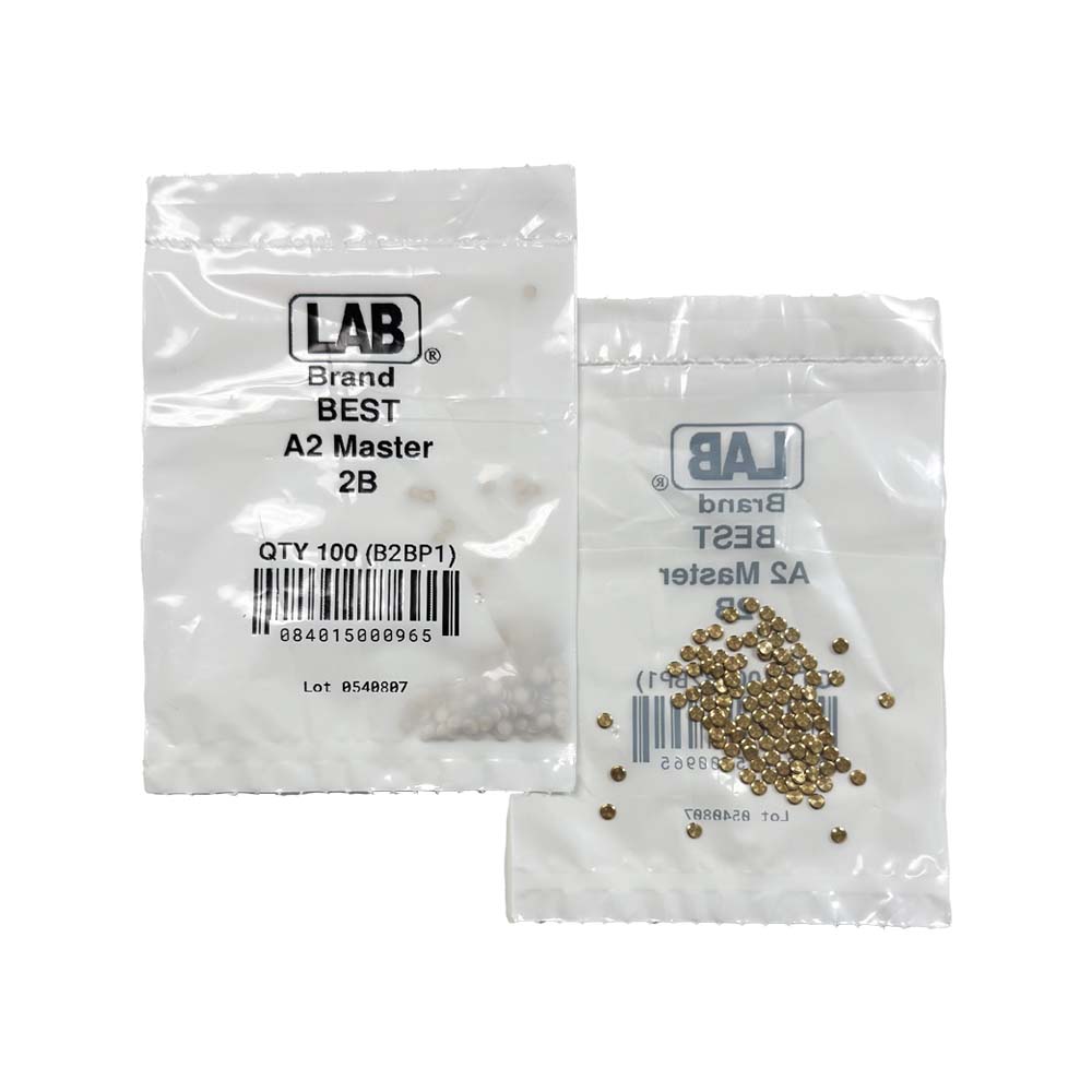 LAB - BEST A2 Top Pins - SFIC - I/C Core - PolyBag Pack of 100