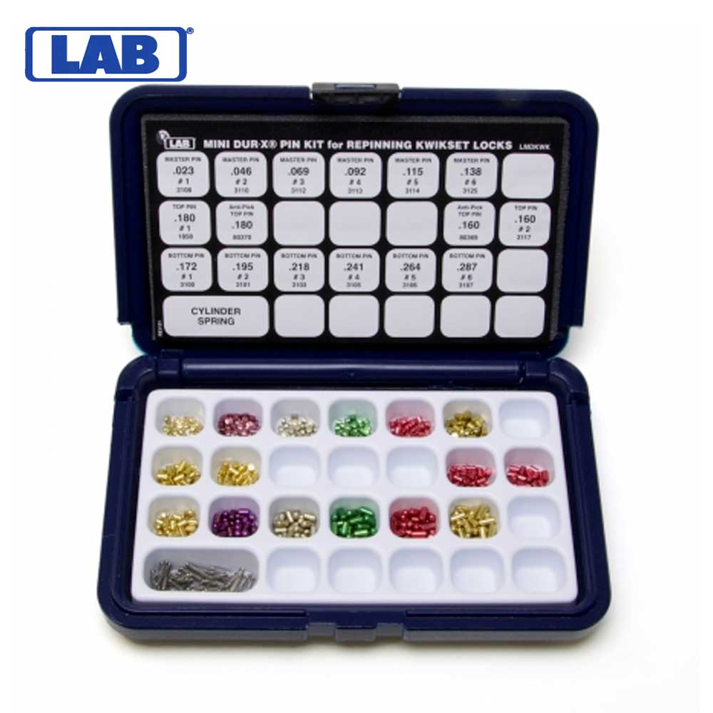LAB - LMDKWK Mini DUR-X Kwikset Rekeying Kit