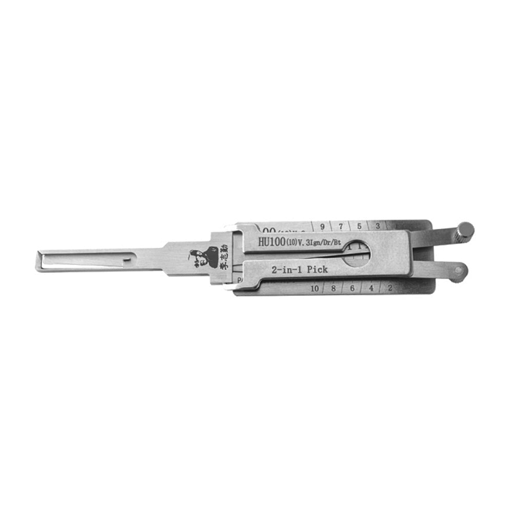 Original Lishi HU100(10) 10-Cut 2in1 Decoder and Pick