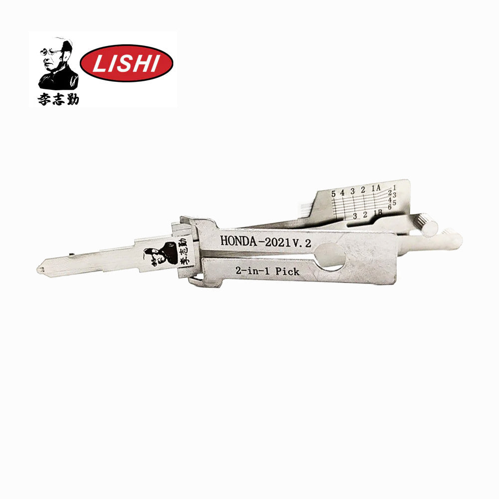 Original Lishi HONDA-2021-V2 2-in-1 Pick & Decoder for Honda