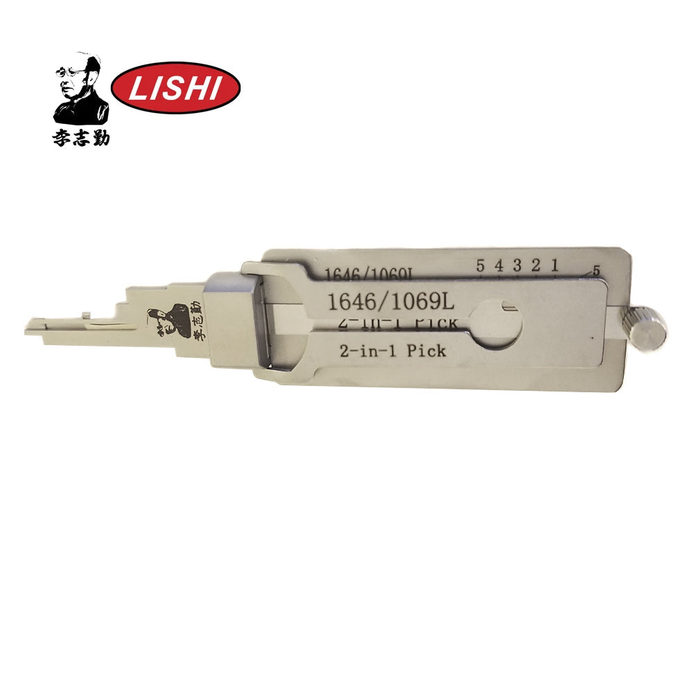 Original Lishi National CompX Mailbox Anti Glare 2-in-1 Pick & Decoder C9200/C8700/1646