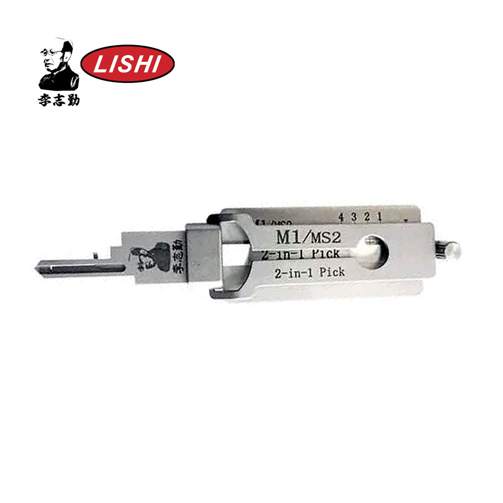 Original Lishi 2-in-1 Pick & Decoder Master Padlocks M1 / MS2