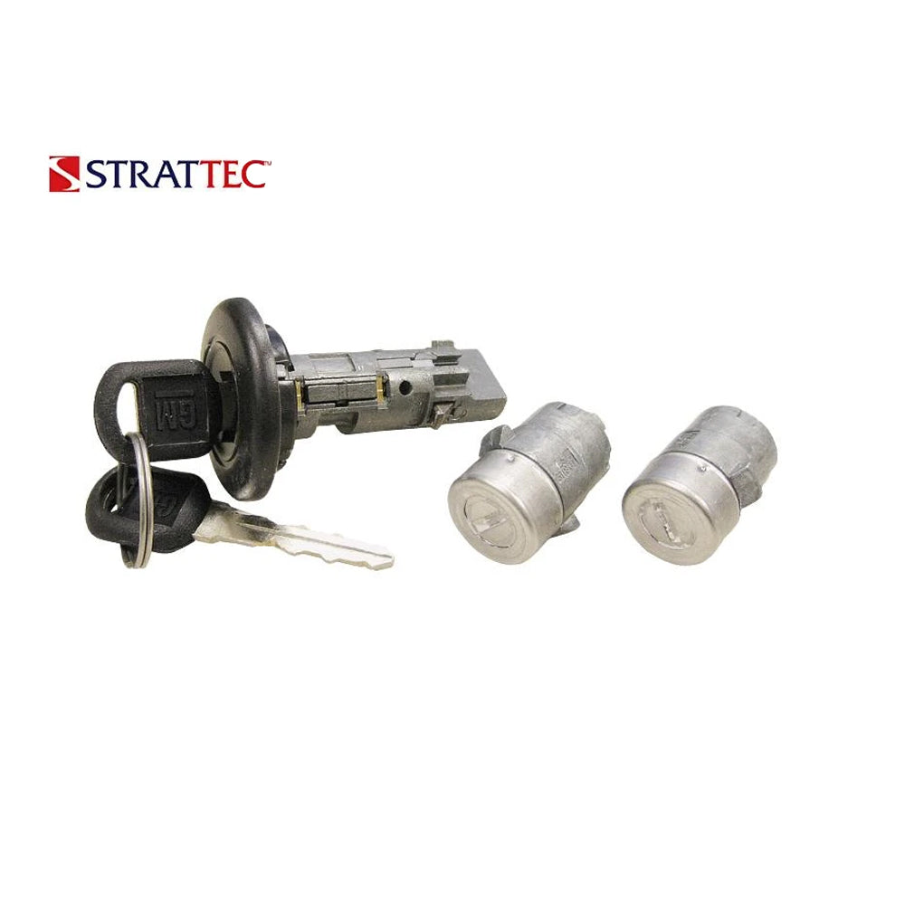 2003 - 2007 Strattec Cadillac Chevrolet GMC Hummer Ignition & Door Lock Set / 7012945