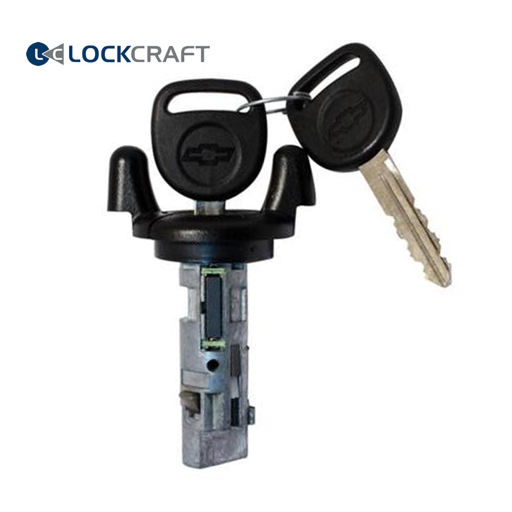2002 - 2009 Lockcraft Buick Chevrolet GMC Isuzu Oldsmobile Ignition Lock Coded - Black Finish / LC8010