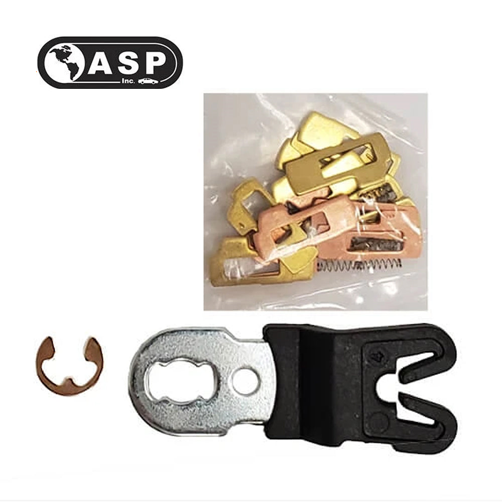 1995 - 2012 ASP Ford Door Lock Service Pack 8 Cut W/O Kit Chrome Cap D-42-261