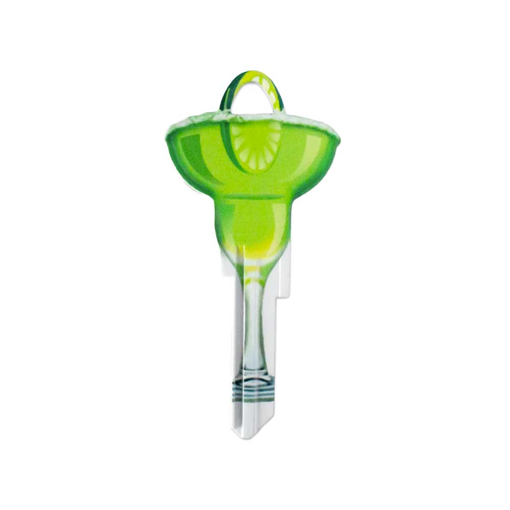 Lucky Line - B109K - Margarita Glass Key Shapes - Kwikset (KW1) - 5 Pack