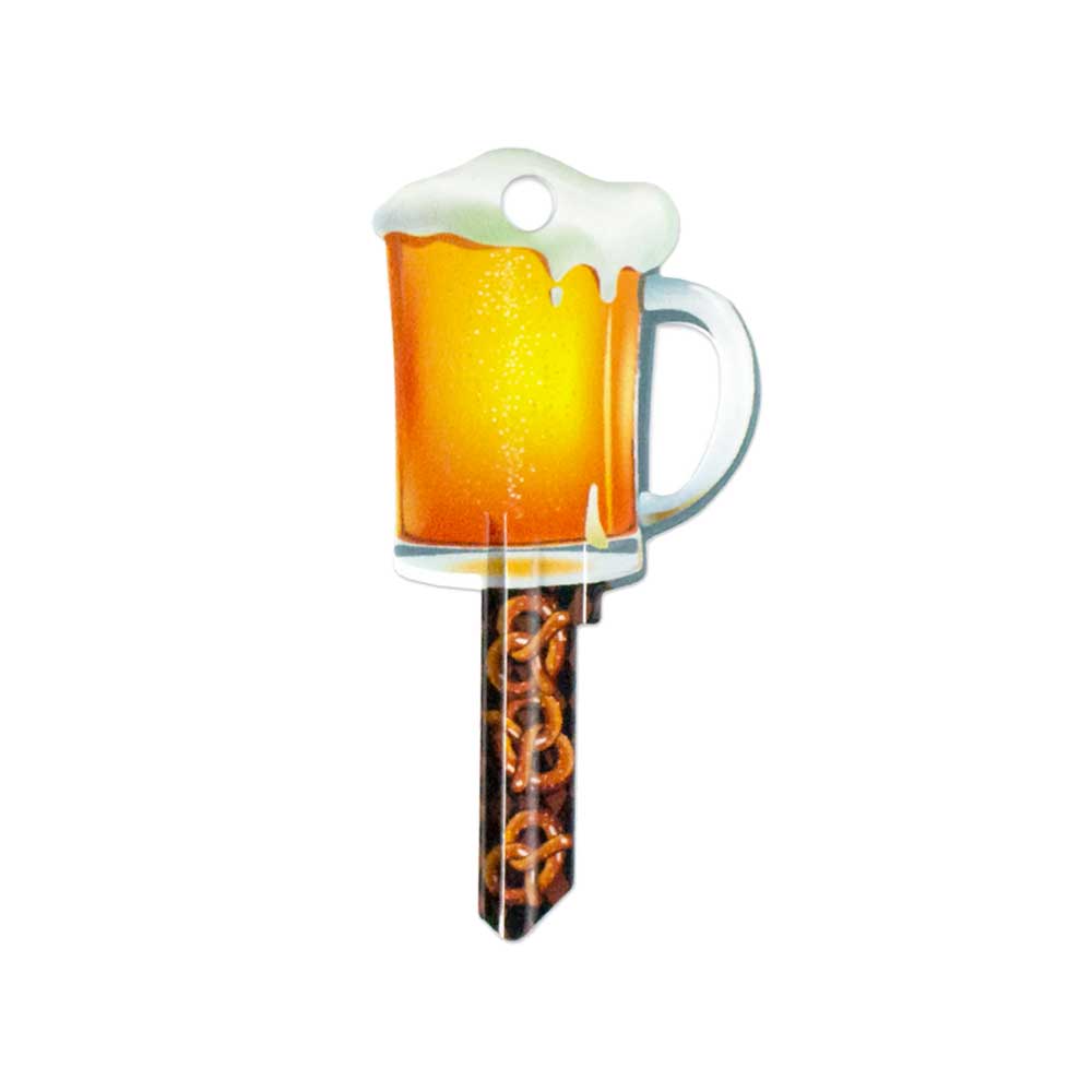 Lucky Line - B110S - Beer Mug Key Shapes - Schlage (SC1) - 5 Pack