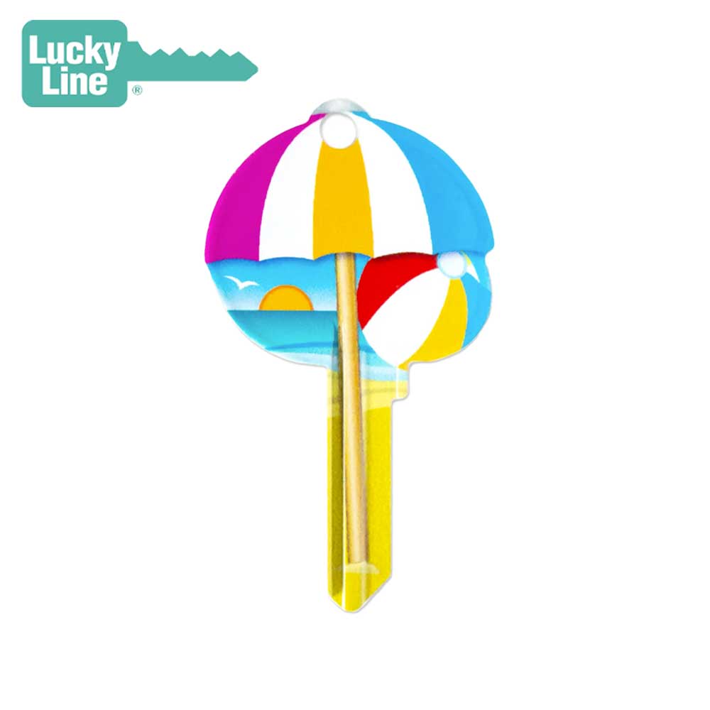 Lucky Line - B113S - Beach Key Shapes - Schlage (SC1) - 5 Pack