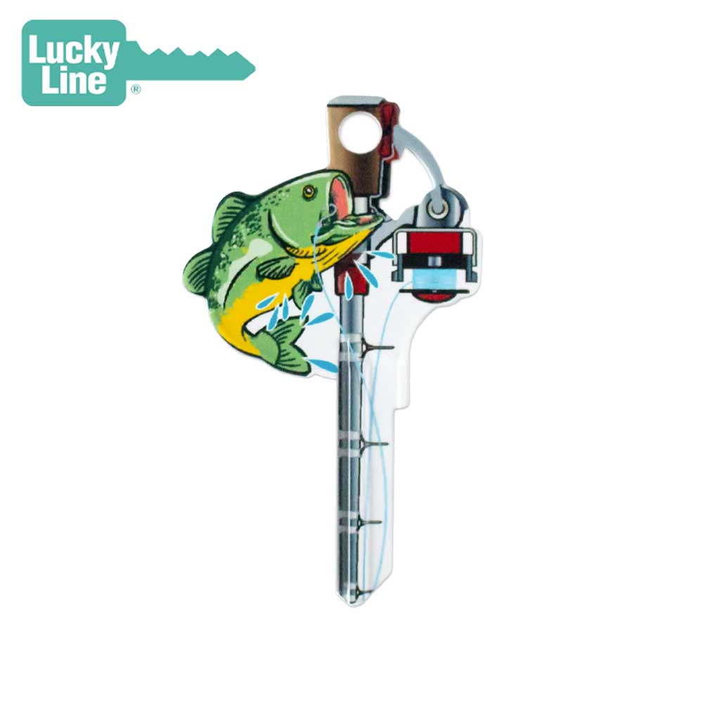 Lucky Line - B117S - Fishing Key Shapes - Schlage (SC1) - 5 Pack