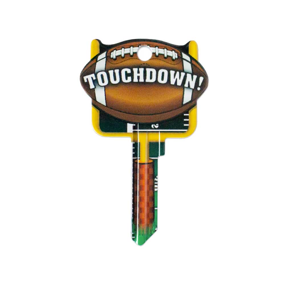 Lucky Line - B121S - Football Key Shapes - Schlage (SC1) - 5 Pack