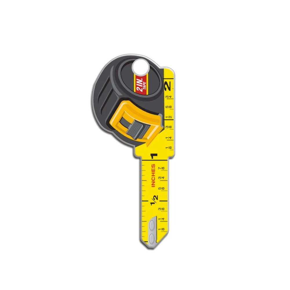 Lucky Line - B126S - Tape Measure Key Shapes -Schlage - SC1 - 5 Pack