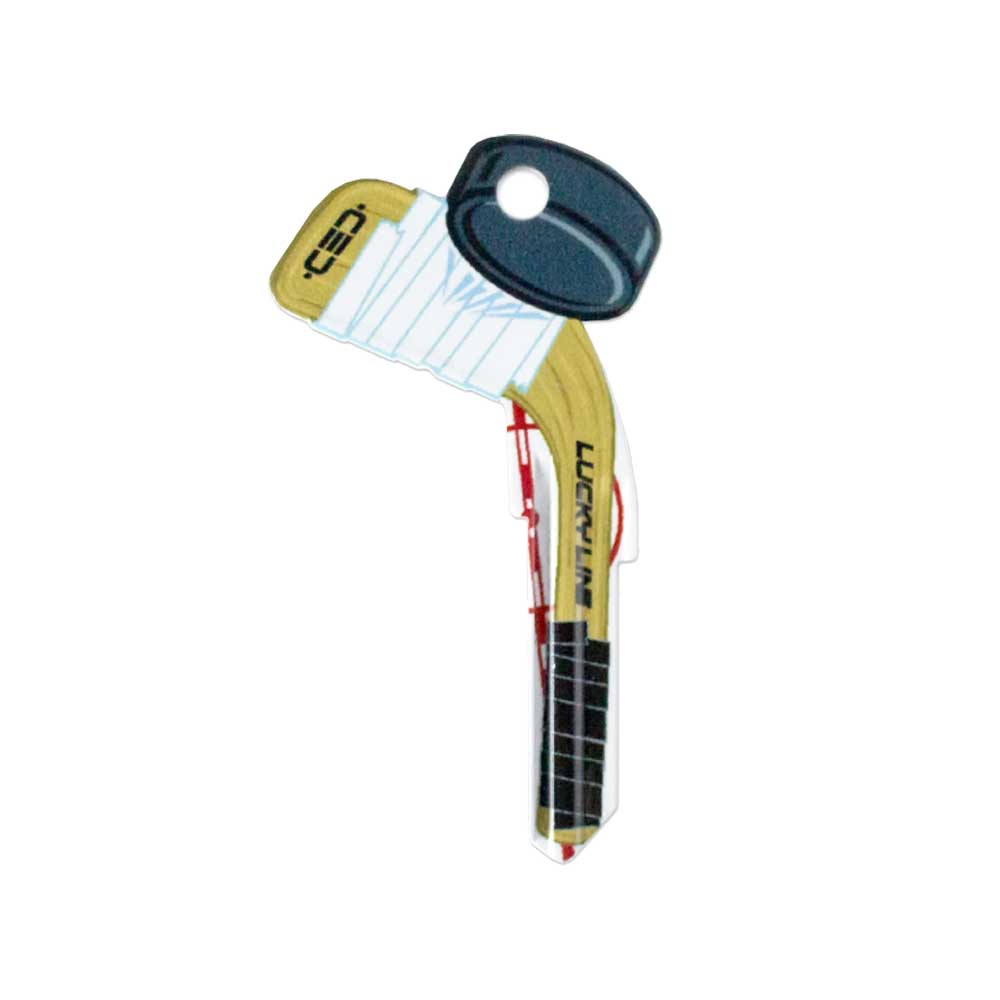 Lucky Line - B130S - Hockey Key Shapes - Schlage (SC1) - 5 Pack