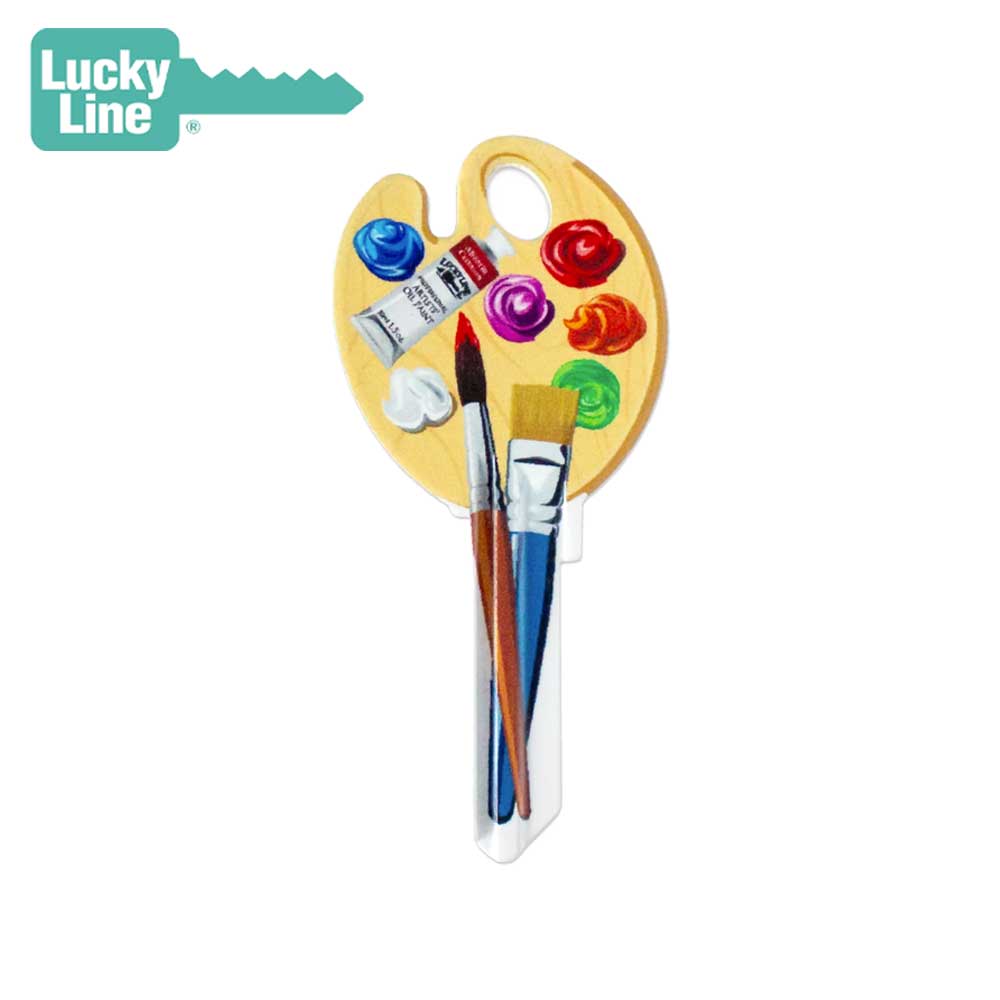 Lucky Line - B138K - Artist Key Shapes - Kwikset (KW1) - 5 Pack (Discontinued)