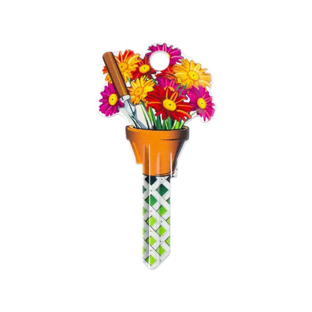 Lucky Line - B142S - Gardening Key Shapes - Schlage (SC1)- 5 Pack